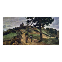 St-Andre-En-Morvan By Corot Jean-Baptiste-Camille Photo Greeting Card
