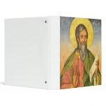 St. Andrew the Apostle by Yoan From Gabrovo Vinyl Binders