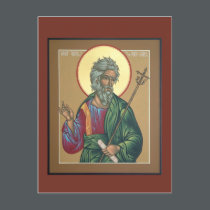St. Andrew the First Called Prayer Card postcards