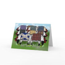 St. Andrew's Day Sheep - See Ewe Jimmy Card