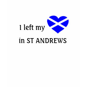 St Andrews souvenir t-shirt shirt