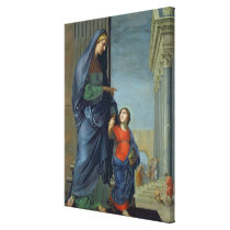 St. Anne Leading the Virgin to the Temple canvas prints