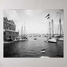 St. Ann's Bay, Curacao: 1901 Poster