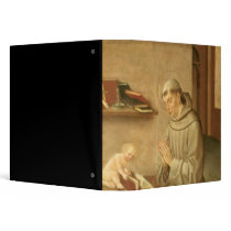 St Anthony of Padua Vinyl Binder