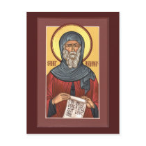 St. Anthony the Great Prayer Card Post Card