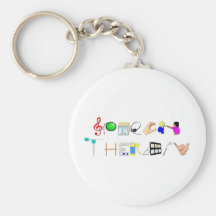 ST at Work Keychains