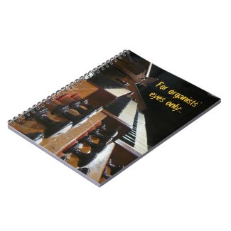 St Augustin organ notebook