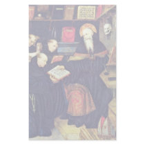 St. Augustine And The Hermit By Ferrari Gaudenzio Stationery Paper