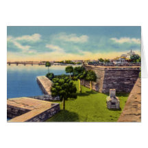 St Augustine Florida Castillo de San Marcos and ci Cards