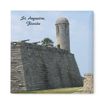 St. Augustine Florida fort castillo de san marcos Refrigerator Magnet