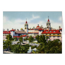 St. Augustine Florida Hotel Ponce De Leon Cards