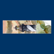 St Augustine Florida lighthouse painting bumper stickers