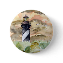 St Augustine Florida lighthouse painting buttons