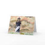 St Augustine Florida lighthouse painting Greeting Cards