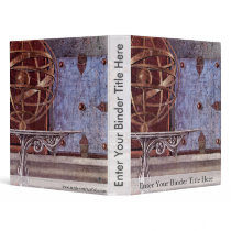 St. Augustine In Contemplative Prayer Detail 3 Ring Binder