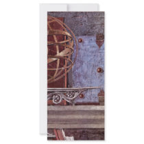 St. Augustine In Contemplative Prayer Detail Personalized Rack Card