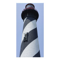 St. Augustine Light Customized Photo Card
