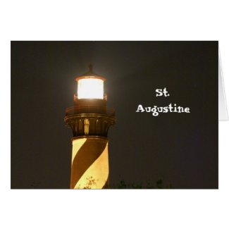 St Augustine Lighthouse at Night