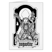St. Augustine of Hippo Notecard cards