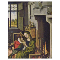 St. Barbara By Campin Robert (Best Quality) Customized Letterhead