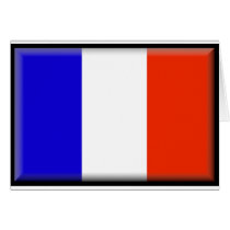 St. Barts Flag Greeting Card