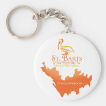 St. Barts FWI Keychain keychains