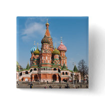 St. Basil cathedral in Moscow Pins