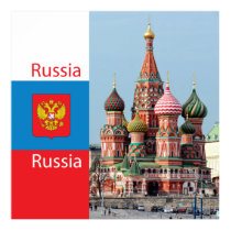 St. Basil cathedral. Russia posters