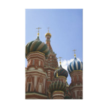 St. Basil Cathedral Stretched Canvas Print