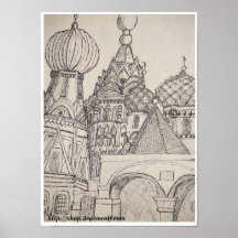 St. Basil's Cathedral Poster