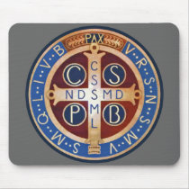 St. Benedict Exorcism Medal Mouse Pad mousepads