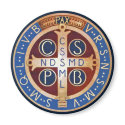 St. Benedict Magnet by XRCARDS St. Benedict Magnet
