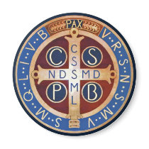 St. Benedict Magnet by XRCARDS St. Benedict Magnet