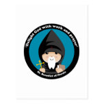 St Benedict of Nursia postcards