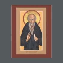 St. Benedict Prayer Card postcards