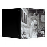 St. Benedict Preaching in the Monastery 3 Ring Binders