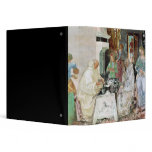 St. Benedict receiving hospitality 3 Ring Binder