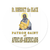 ST. BENEDICT the BLACK Stickers