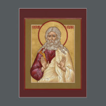 St. Benjamin the Patriarch Prayer Card postcards