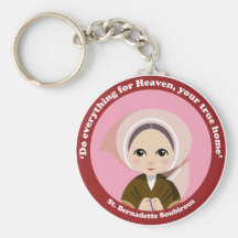 St. Bernadette Soubirous Key Chains