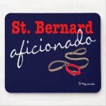 St. Bernard Aficionado Mouse Mat