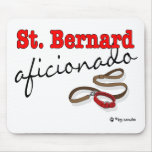 St. Bernard Aficionado Mouse Pad