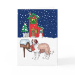 St Bernard Christmas Mail cards