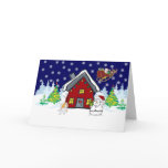 St Bernard Country Christmas cards