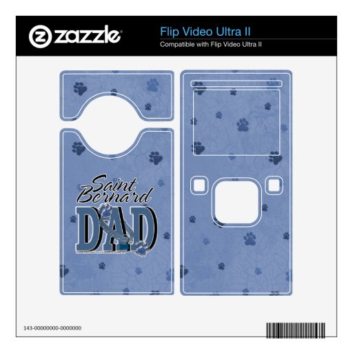 St Bernard DAD Flip Video Ultra II Skin