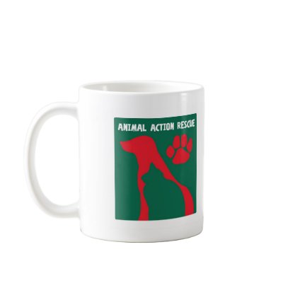 St. Bernard Holiday Mug by debfinnegan
