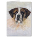 St Bernard Lucy cards by angelsart St Bernard Lucy cards