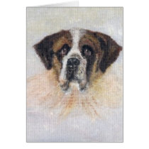 St Bernard Lucy cards by angelsart St Bernard Lucy cards