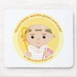 St. Bernard of Clairvaux Mousepad