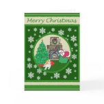 St Bernard Old Fashioned Christmas cards